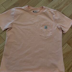 Carhartt Men's Light Pink Short Sleeve Tee